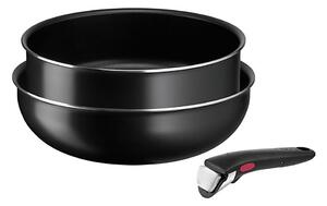 Set de tigăi Tefal 3 buc. INTUITION EASY COOK & CLEAN BLACK