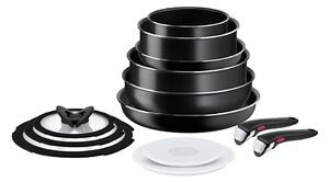 Set de vase de gătit Tefal 13 buc. INGENIO EASY COOK & CLEAN BLACK