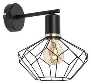 Aplică Rabalux 71064 FRAN 1xE27/40W/230V d. 20 cm negru