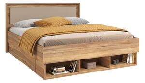 Pat lemn masiv Eleganza 140/160×200 cm - 140x200