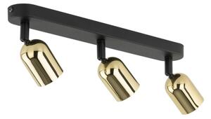 Spot LED TOP 3xGU10/10W/230V negru/auriu