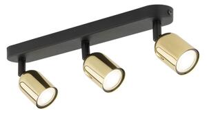 Spot LED TOP 3xGU10/10W/230V negru/auriu