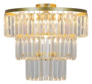 Lustră aplicată Zuma Line P17127-4-GD TIFANNY 4xE14/40W/230V auriu