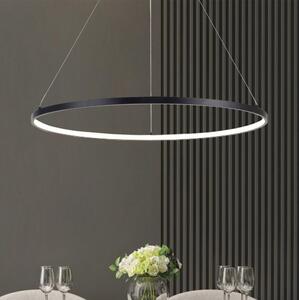 Lustră LED pe cablu Zuma Line PEN89424-60BK HORIK LED/32W/230V 3000/4000/6000K