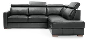 Colțar lemn masiv Ergo 260×89–101×209 cm - Stânga