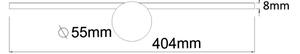Aplică LED pentru oglindă de baie Zuma Line W89949-6W-GD CAMARA LED/6W/230V IP44 auriu