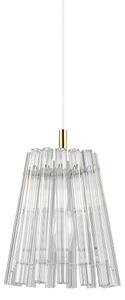 Lustră pe cablu Zuma Line P0547-01H-F9AC BACH 1xE14/40W/230V auriu