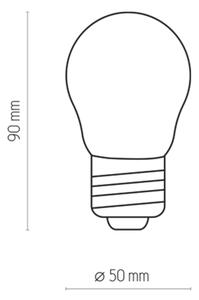 Bec LED P45 E27/2W/230V 2700K
