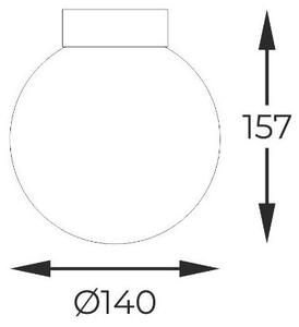 Plafonieră Zuma Line C0574-01D-P7AA ARCTURUS 1xG9/4W/230V negru