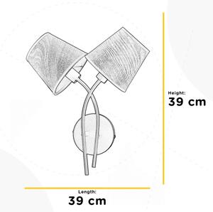 Aplică ONLI ASIA 2xE14/6W/230V