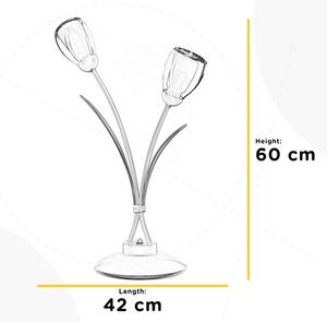 Lampă de masă ONLI ANTEA 2xE14/6W/230V 60 cm