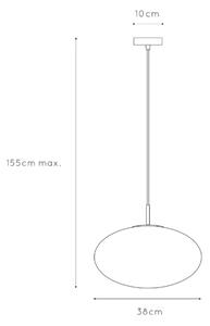 Lustră pe cablu ONLI JANET 1xE27/6W/230V d. 38 cm