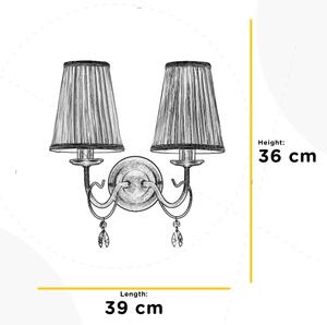 Aplică ONLI DELIA 2xE14/6W/230V