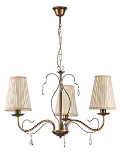 Lustră pe lanț ONLI DELIA 3xE14/6W/230V