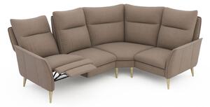 Colțar lemn masiv INES 237×180 cm - Stânga