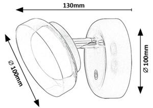 Aplică LED Rabalux 71272 JAVI LED/2W/5V 3000K