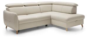 Colțar lemn masiv extensibil Hugo 231×81–96×171 cm