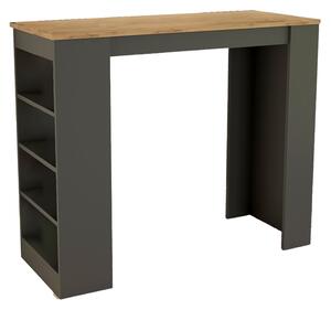 Masa Bar Bikos Stejar-Gri 120x51.5 Cm
