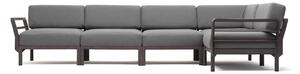 Canapea Modulara Exterior Nardi - Maximo 5 - TERRA lava Sunbrella®