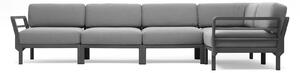 Canapea Modulara Exterior Nardi - Maximo 5 - BASALTO lava Sunbrella®