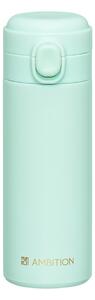 Cana termos 350ml, buton de siguranta, menta, Alice