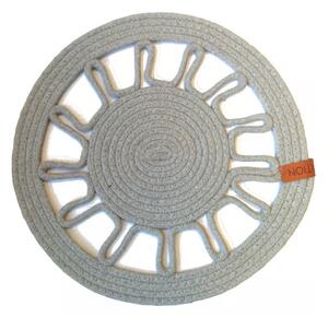 Suport farfurie 35cm, gri, Boho