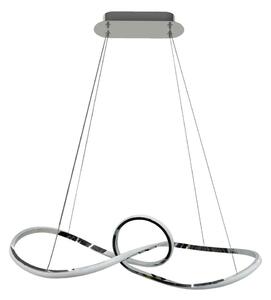Lustră LED pe cablu MARCO LED/42W/230V crom lucios