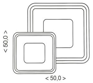 Brilagi - Plafonieră LED dimabilă TANDORA LED/49W/230V 3000-6000K + telecomandă