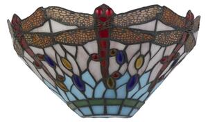 Aplică Tiffany Searchlight 1283-17 DRAGONFLY 1xE14/60W/230V