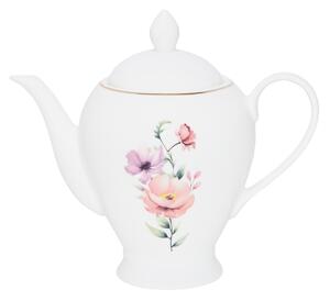 Ceainic portelan 1.1L, Flores