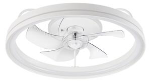 Plafonieră LED cu ventilator FARGO LED/37W/230V alb + telecomandă