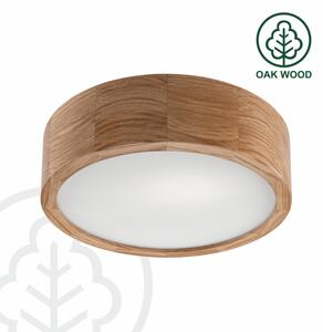 Plafonieră LED Brilagi CARVALHO 1xE27/60W/230V stejar d. 27,5 cm