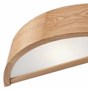 Brilagi - Aplica de perete LED RGBW reglabilă CARVALHO 1xE27/9W/230V Wi-Fi, stejar