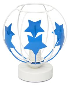 Lampă de masă pentru copii STARS 1xE27/15W/230V albastru/alb