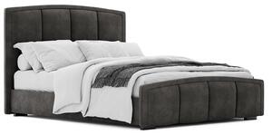 Pat Misha Tapitat cu Saltea 120/140/160/180x200cm - 120x200