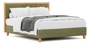 Pat Infinity Tapitat cu Saltea 120/140/160/180x200cm - 120x200