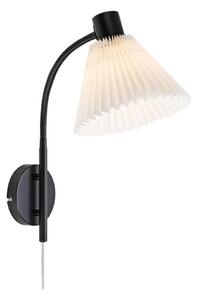 Lampă de perete Markslöjd 108752 MIRA 1xE14/40W/230V negru/alb