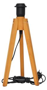Lampă de masă ALBA 1xE27/15W/230V negru/auriu/stejar