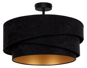 Lustră aplicată Duolla KOBO 1xE27/15W/230V d. 45 cm negru
