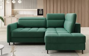 Colțar lemn masiv Bari Personalizabil Extensibil 208x160cm - Lukso 35, Colțul în dreapta