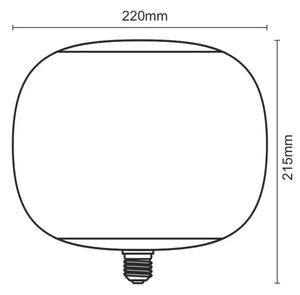Bec LED FILAMENT SMOKE T220 E27/4W/230V 1800K