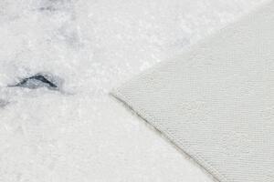 ANDRE 1220 covor lavabil Marmură, geometric anti-alunecare - alb