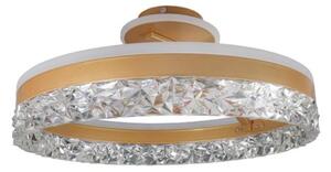 Lustră LED dimabilă aplicată Brilagi LED/86W/230V 3000-6500K auriu + telecomandă