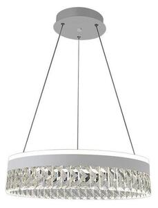 Lustră LED dimabilă pe cablu LED/90W/230V 3000-6500K alb + telecomandă