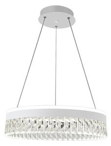 Lustră LED dimabilă pe cablu LED/90W/230V 3000-6500K alb + telecomandă