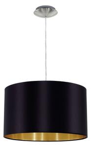 Lustră pe cablu Eglo 78691 MASERLO 1xE27/60W/230V d. 38 cm negru/cupru