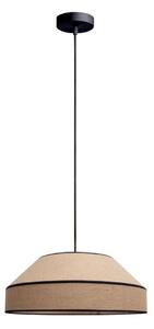 Lustră pe cablu MANISO 1xE27/60W/230V d. 45 cm bej