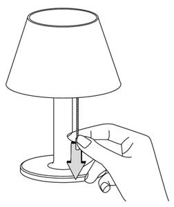 Lampă LED solară dimabilă VIOLA LED/3,7V IP44