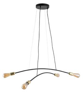 Lustră pe cablu HELIX 4xE27/15W/230V