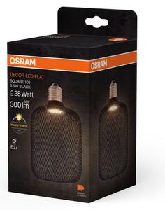 Bec LED Osram DECOR FLAT E27/3,5W/230V 2700K negru